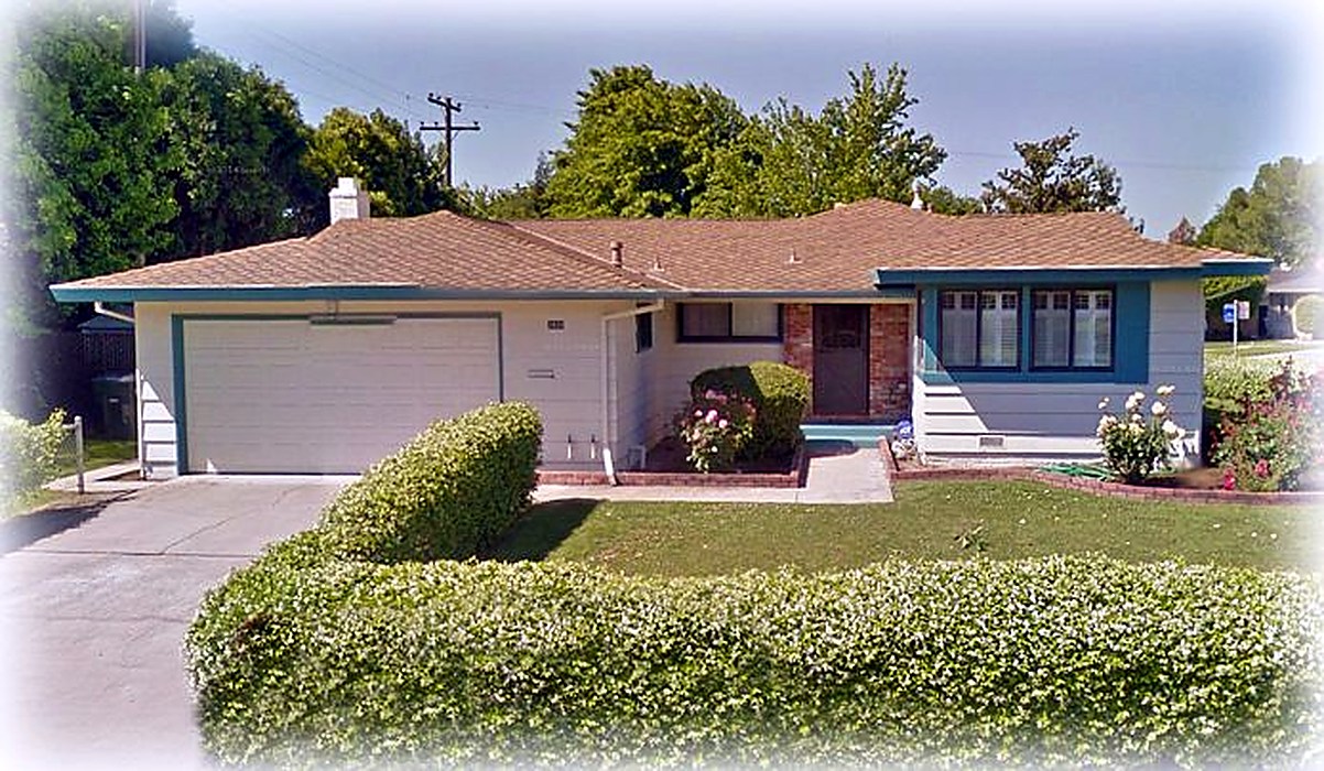 Front exterior of 2800 Notre Dame Drive shown in Zillow’s public property record